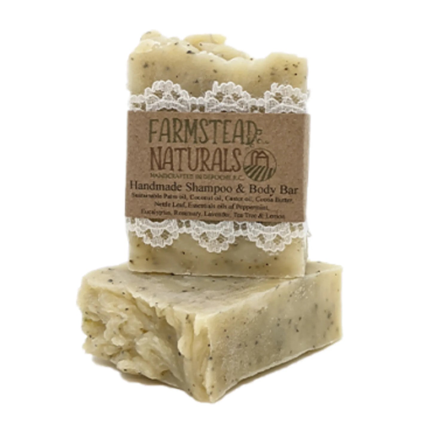 Rosemary & Eucalyptus Shampoo Bar – Nourish & Revitalize
