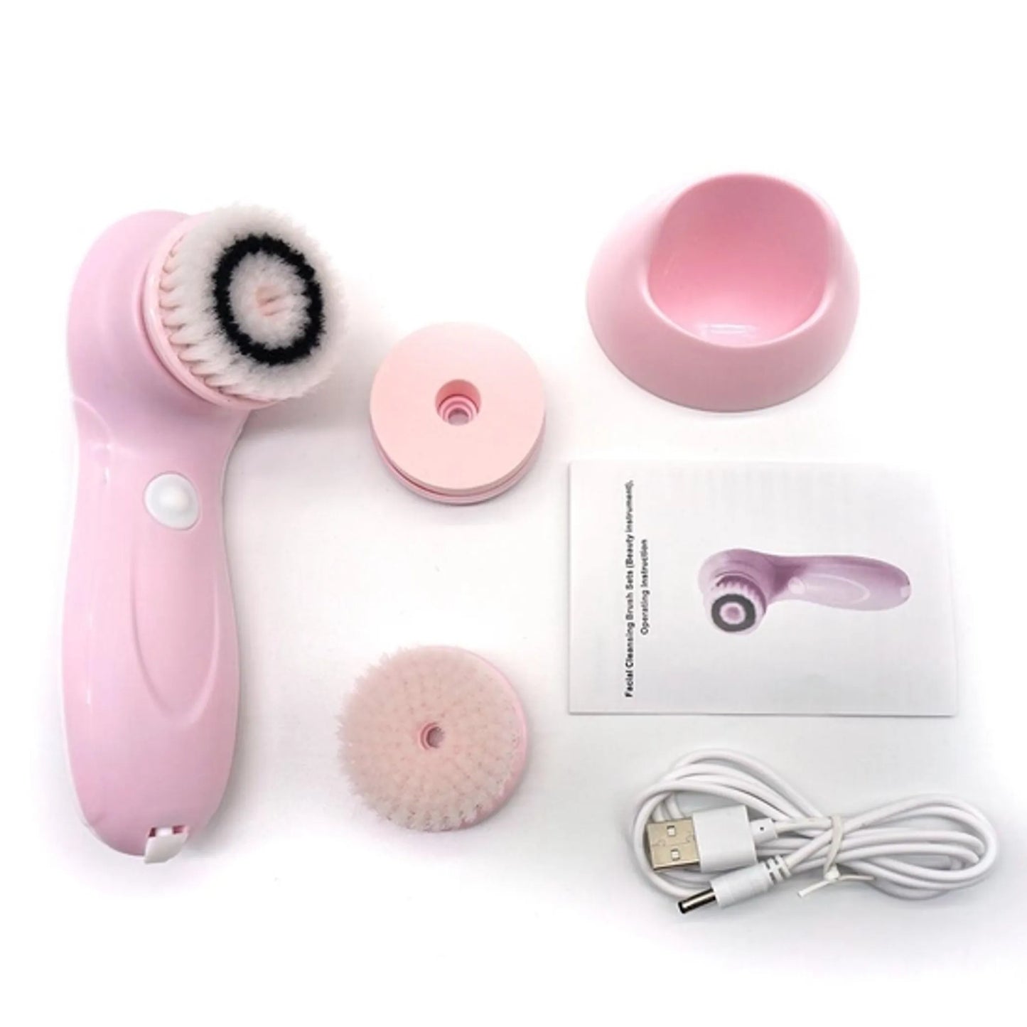 3-in-1 Electric Facial Cleansing Brush