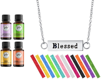 Wild Essentials Aromatherapy Necklace Diffuser Gift Set
