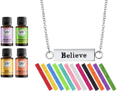 Wild Essentials Aromatherapy Necklace Diffuser Gift Set