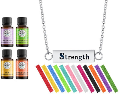 Wild Essentials Aromatherapy Necklace Diffuser Gift Set