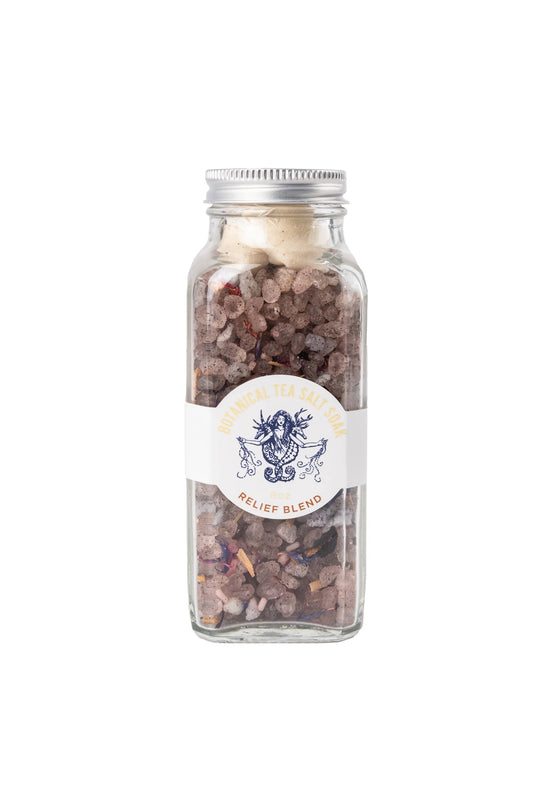 Botanicals Bath Tea Salt Soak - Relief Blend