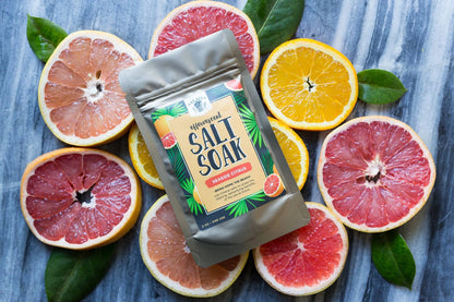 Citrus Bliss Effervescent Salt Soak – Detox & Relax