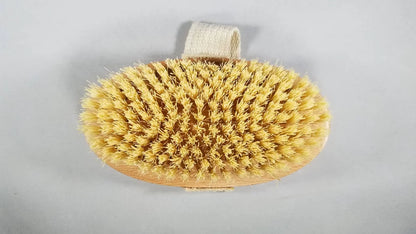 Natural Sisal Fiber Body Brush