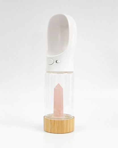 Merci Collective Healing Stone-Infused Water Bottle