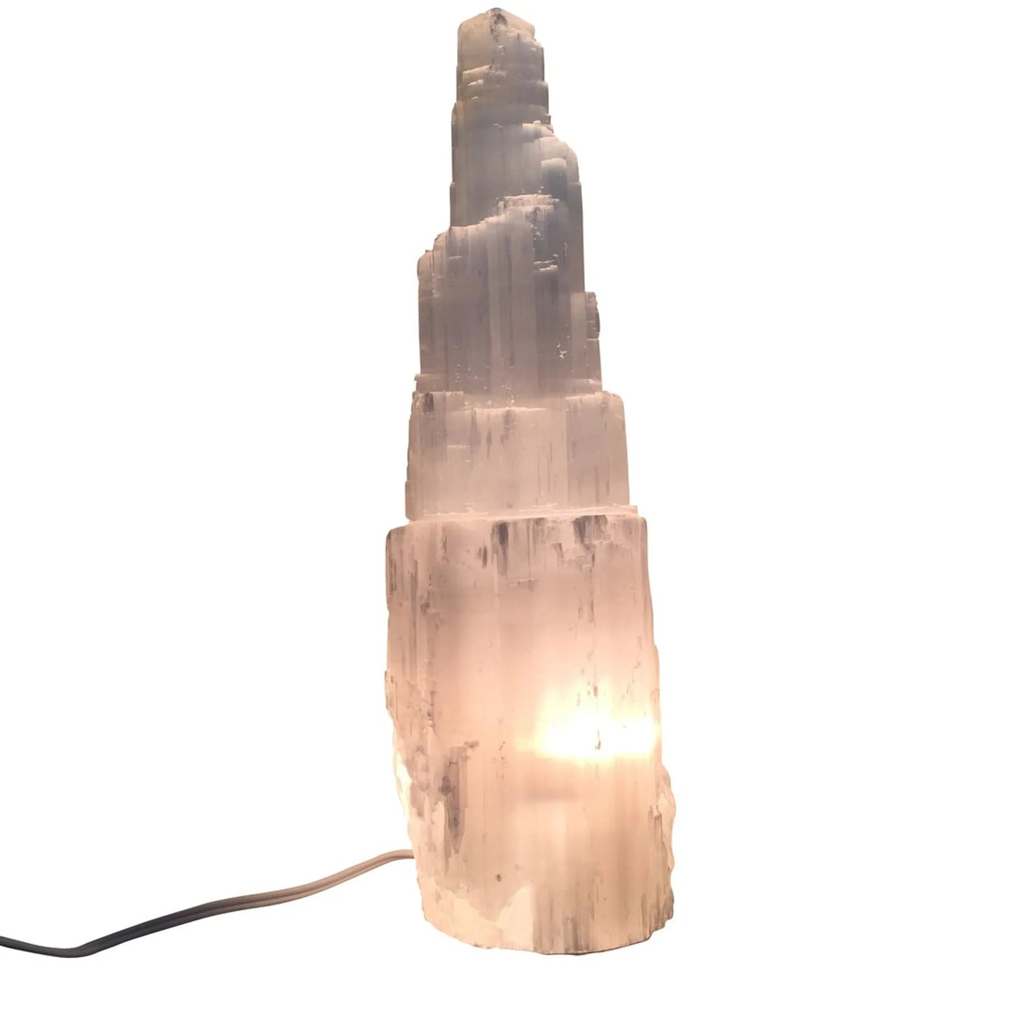 Selenite Bubble Lamp